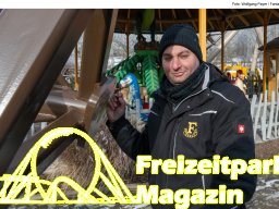 Aufbau des Themenbereichs „Sonnenbucht“ in FANTASIA (Januar 2025)